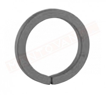 Cerchio in ferro quadro 16 diametro 190 mm . Anello in ferro decorativo per cancelli e inferriate