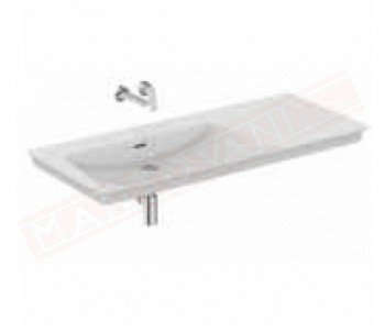 Ideal standard La Dolce vita lavabo senza foro rubinetto con vasca sinistra 1260x535