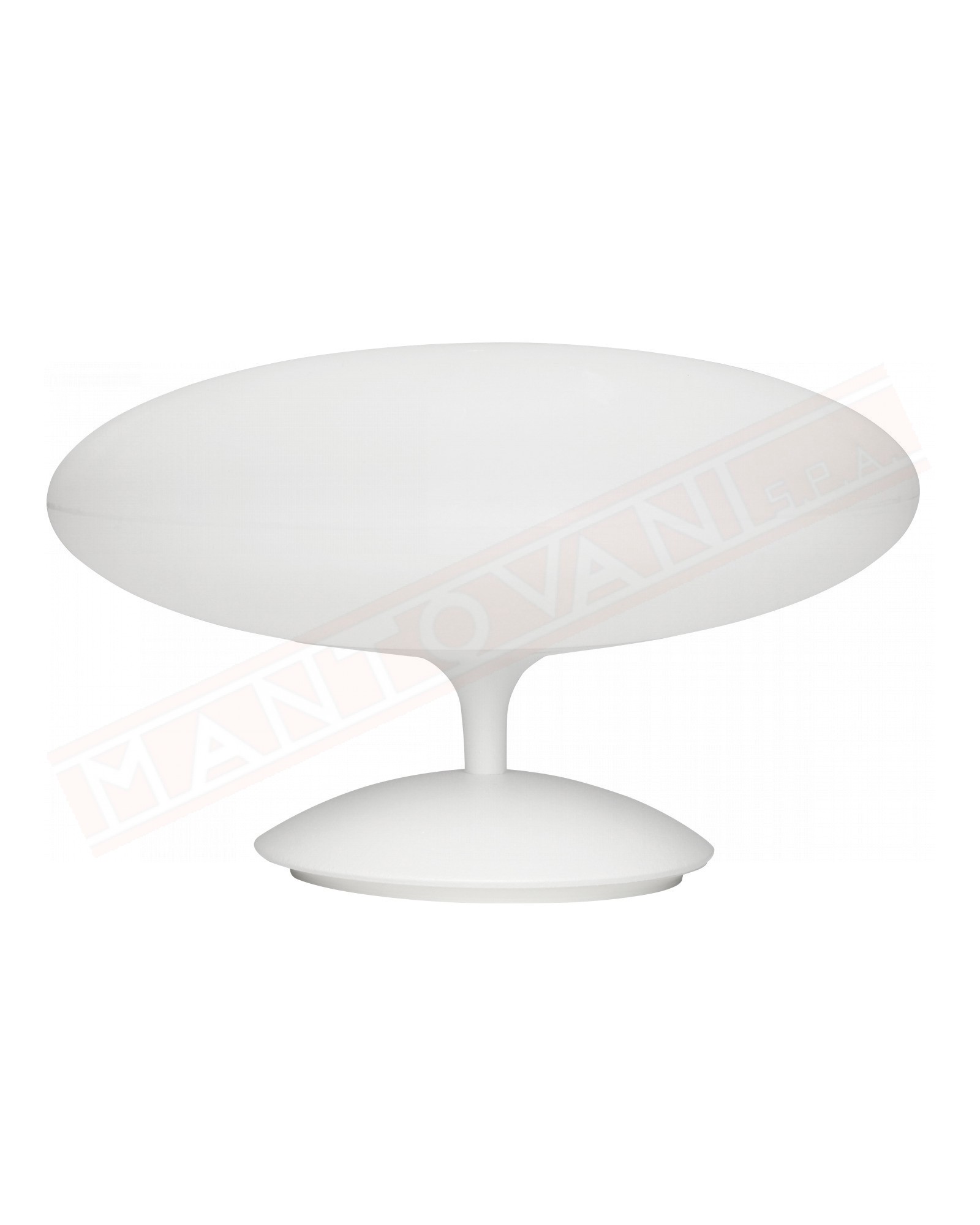 Linealight Squash-tab lampada da tavolo bianca a led