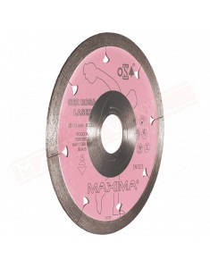 MAXIMA disco diametro 115MM cer rosa laser per tagli a secco su gres, graniti, marmi piastrelle.