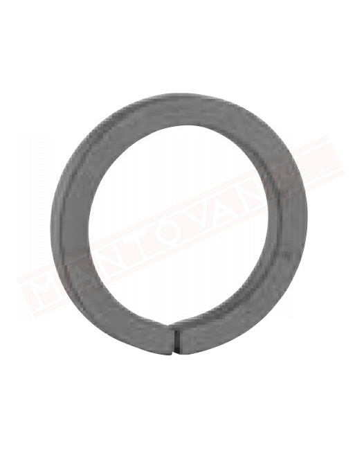 Cerchio in ferro quadro 8 diametro 250 mm . Anello in ferro decorativo per cancelli e inferriate
