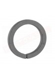Cerchio in ferro quadro 10 diametro 90 mm . Anello in ferro decorativo per cancelli e inferriate