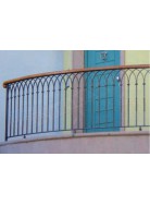 Paletti per recinzioni in ferro battuto 110X1000 altezza spessore quadro 12