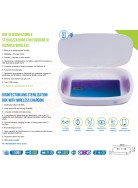 box portatile 9 w uvc per sterilizzazione e disinfezione ricaricabile efficace al 99.9 % per chiavi cellulare mascherine.