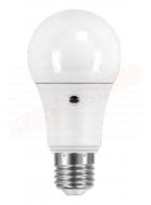 Shot lampadina led sensore crepuscolare luce fredda 4000 k equivalente 75 w 1060 lumen utili classe energetica A+