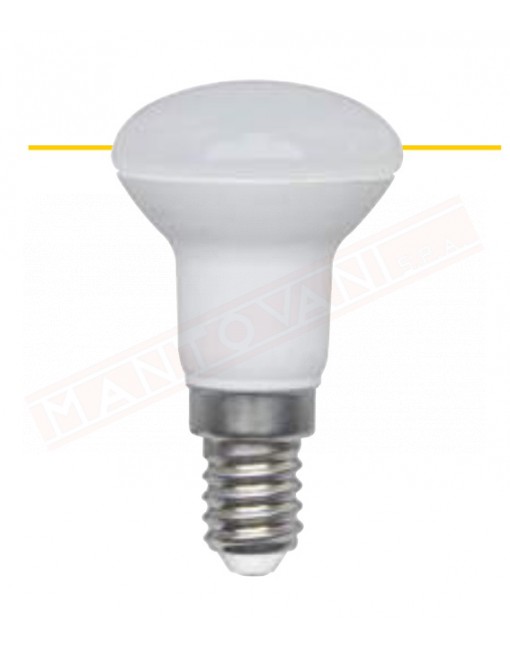 Shot lampadina R39 3w dimmerabile 3000k luce calda 250 lumen classe enrgentica A+