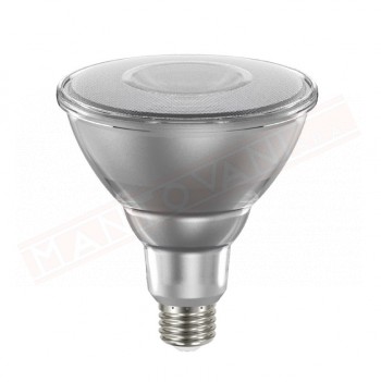 Shot lampadina led par38 16W IP65 per esterno luce fredda 4000 k equivalente 120 w 1540 lumen utili classe energetica F Dim