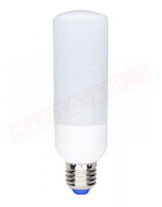 Lampadina led tubolare 7.5W E27 opale luce calda 2700K 806 lumen=75W classe energetica A+ 126x38