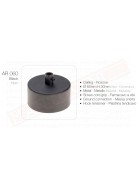 Amarcord AR060 black rosone nero per pendel o sospensione