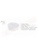 Amarcord AR071 rosone bianco per pendel o sospensione