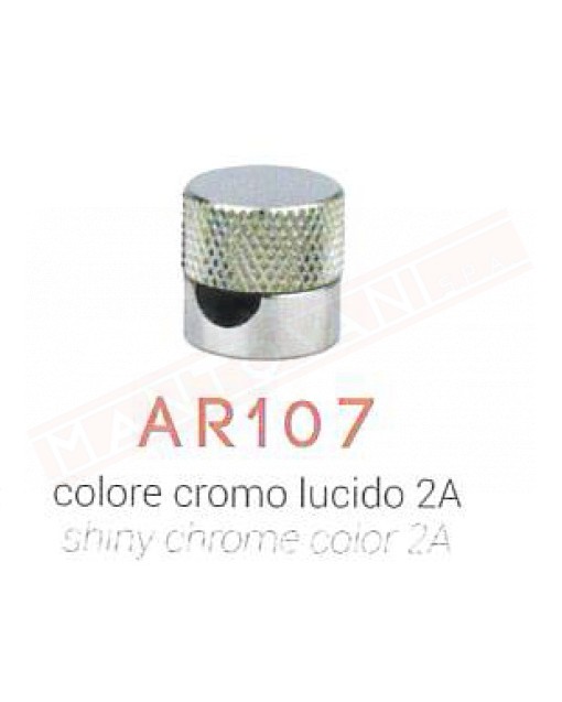 Amarcord AR107 cromato decentratore per pendel o sospensione