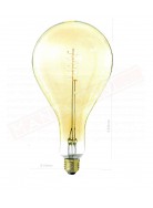 Amarcords lampadina led xxl E40 E27 chiara 4 w 250 lumen 2000 k tono caldo victorian led classe energetica A++ 165 h 340mm