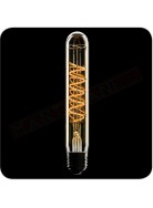 Amarcords lampadina led tubolare e27 ambrata 4w 250 lumen 2000 k tono caldo victorian led spiral classe energetica A++ 28x220m