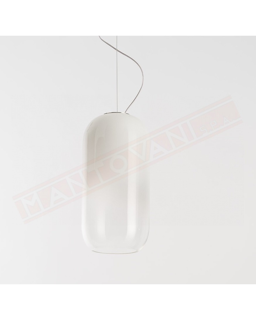 Artemide Gople lamp lampada a sospensione a led 20w dim Ce A++ A diam 190 cm sosp min 92 max 172 cm