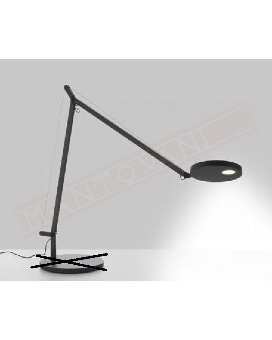 Artemide Demetra Professional Table corpo lampada da tavolo a led 12w 3000k 960lm grigio antracite . da completare