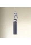 Artemide Decompose' lampada a sospensione E27 alluminio fume'