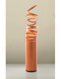Artemide Decompose' lampada da tavolo E27 alluminio arancione