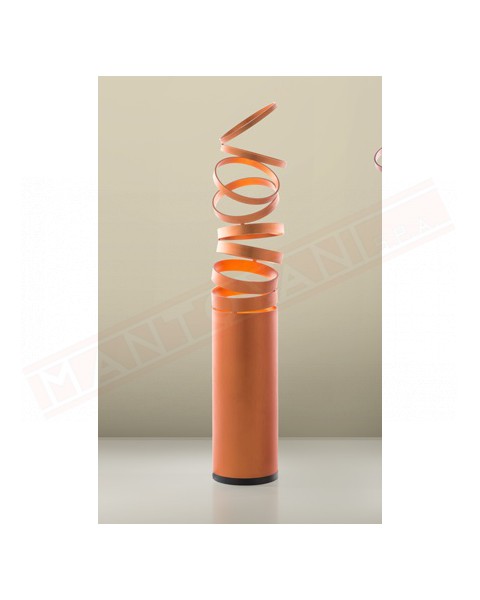 Artemide Decompose' lampada da tavolo E27 alluminio arancione