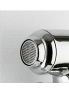 Arvag idroscopino Sirio Soft Galax con rubinetto cromato lucido con flessibile in acciaio inox con treccia a vista getto laser
