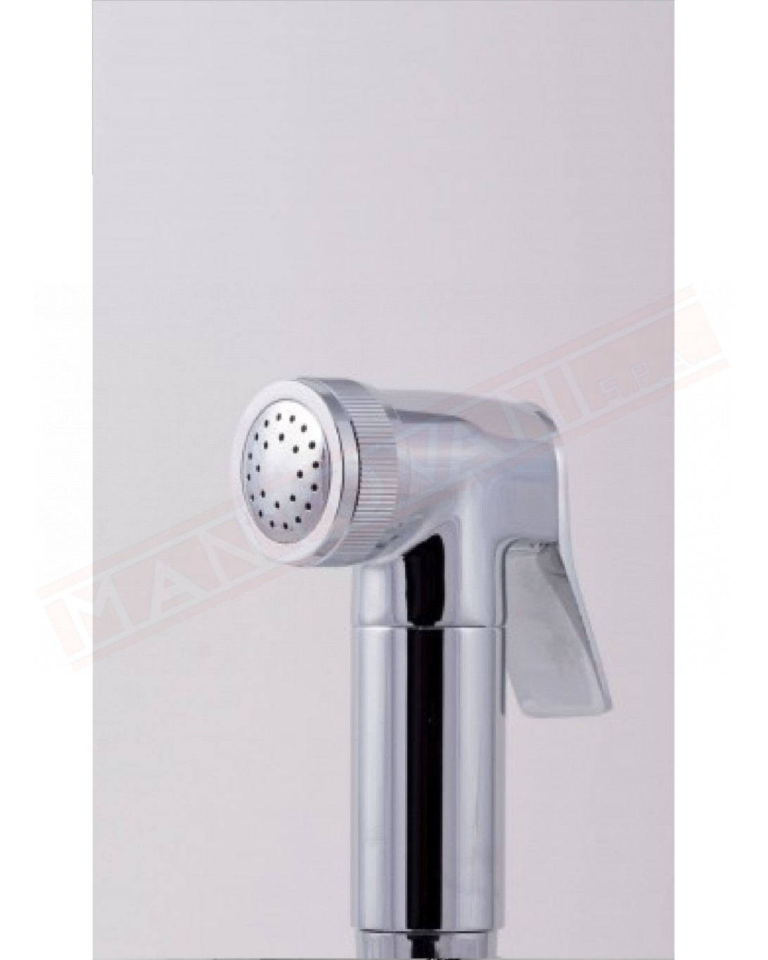 Arvag idroscopino Sirio soft BE con rubinetto cromato lucido con flessibile in acciaio treccia a vista getto laser