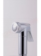 Arvag idroscopino Sirio soft BE con rubinetto cromato lucido con flessibile in acciaio treccia a vista getto laser