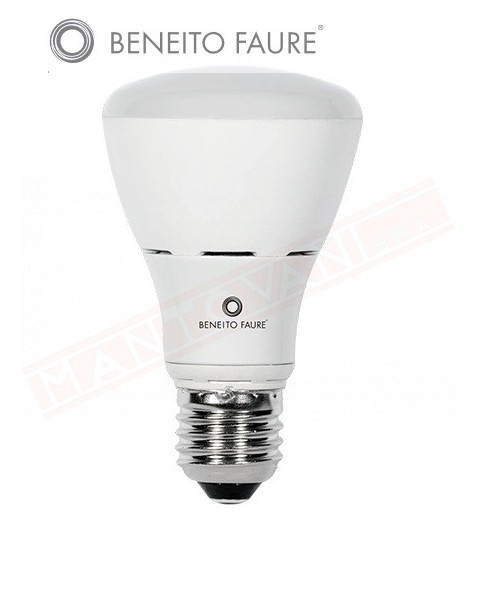 BENEITO FAURE LAMPADINA LED R63 E27 10W LUCE CALDA 660 LUMEN CLASSE ENERGETICA A+