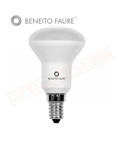 BENEITO FAURE LAMPADINA LED R50 E 14 5W LUCE CALDA 385 LUMEN CLASSE ENERGETICA A+