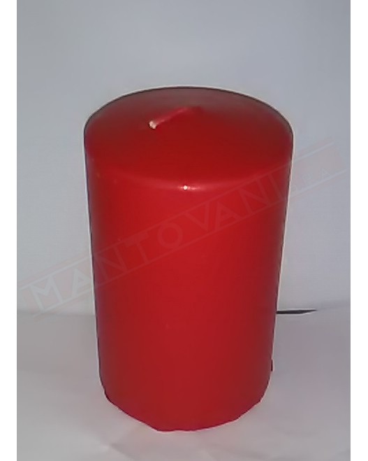 Candelotto rosso diametro 6 cm x 10 cm