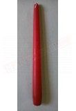 Candela conica rossa h 25 cm