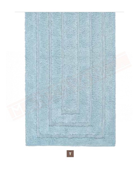 Four 65x140 tappeto azzurro