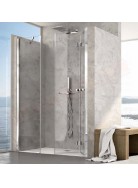 CSA box doccia Gioia N FP porta doccia per nicchia con 6 mm misure da 67 a 101 h 200