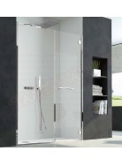 CSA box doccia Sofia N.BF porta doccia per nicchia con un anta a battente e un vetro fisso 6mm misure da 87 a 170 h 200