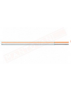 Cavo piattina trasparente cavo rame argento 2x2.5 per collegamento casse o strisce led prezzo al metro