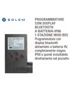 Solem wb-1 programmatore con display woo-bee 1 stazione a batteria programmabile da tastiera o bluetooth
