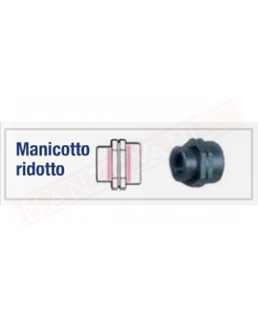 MR-200\150-G MANICOTTO .RIDOTTO .2"FX1 1\2"F IN PLASTICA
