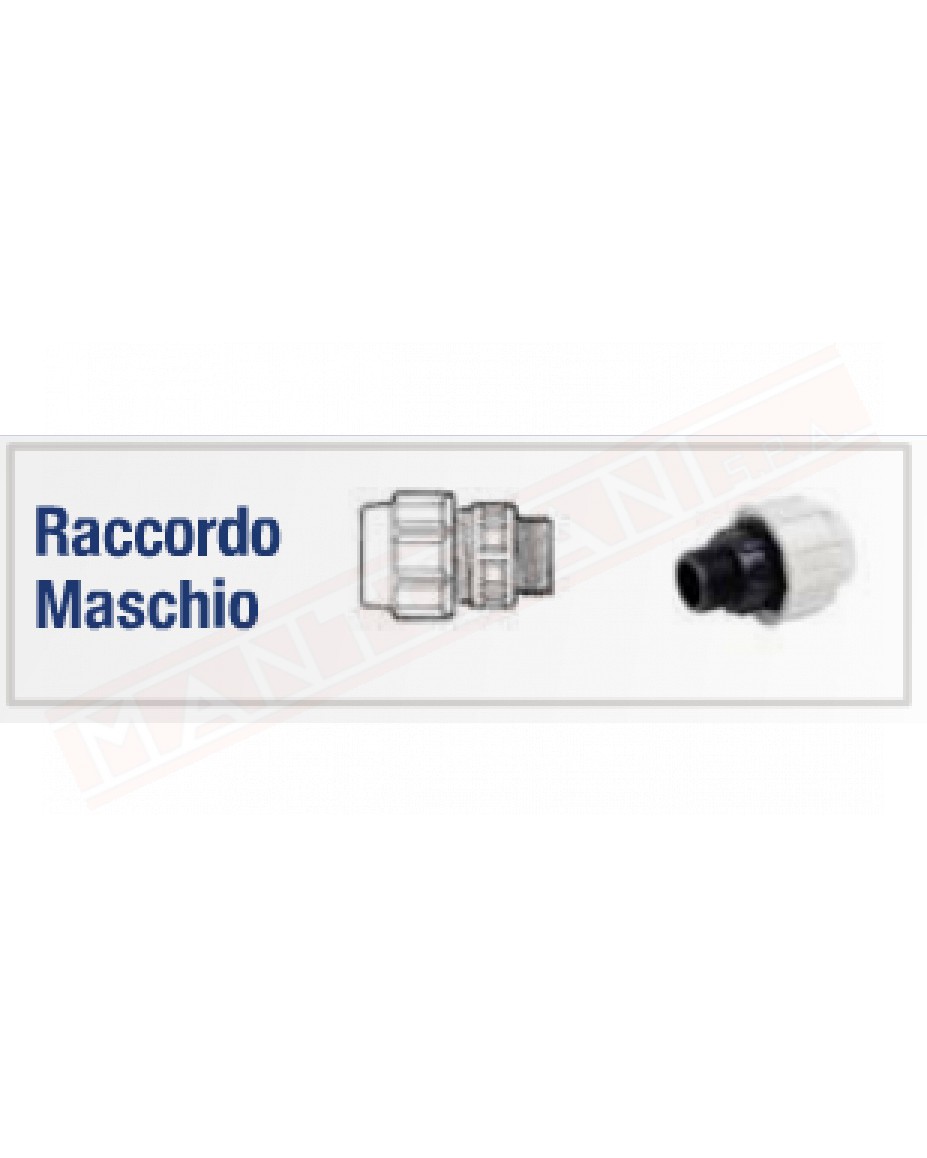 DEL TAGLIA RM-32\100 RACCORDO MASCHIO 32X1