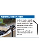 Pot stream kit regolabile 120 gradi