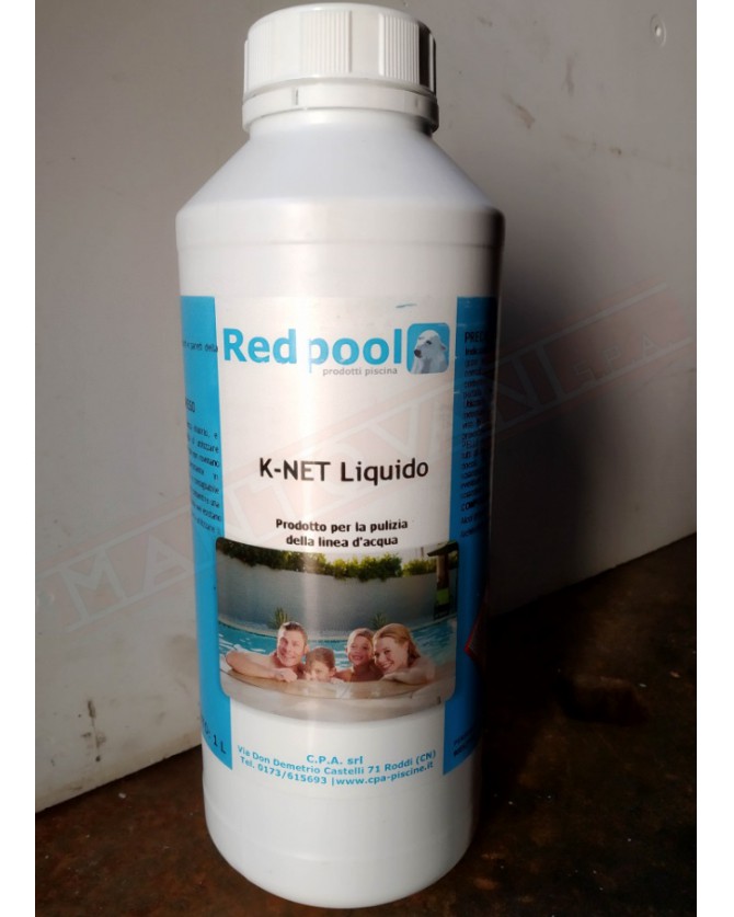 Prodotti chimici piscina detergente per la pulizia linea d'acqua confezione da 1 litro