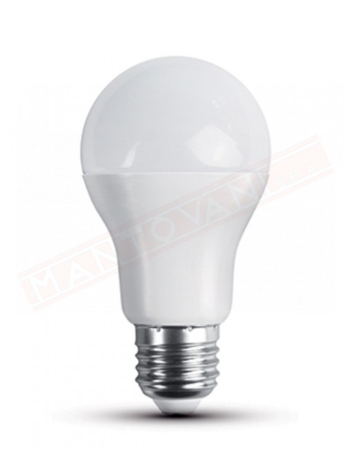 LAMPADINA LED A E27 10,5W 230V OPALE CLASSE ENERGETICA A+ 850 LUMEN LUCE CALDA BAR CODE 8011905844264