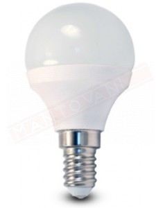 LAMPADINA LED SFERA E14 3.2W 230V OPALE CLASSE ENERGETICA A+ 280 LUMEN LUCE FREDDA