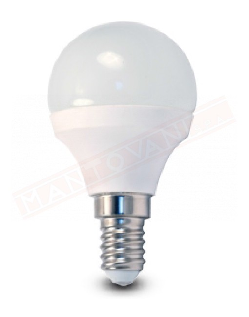 LAMPADINA LED SFERA E14 3.2W 230V OPALE CLASSE ENERGETICA A+ 270 LUMEN LUCE CALDA