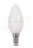 LAMPADINA LED CANDELA E14 3.2W 230V OPALE CLASSE ENERGETICA A+ 280 LUMEN LUCE FREDDA