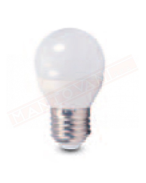 LAMPADINA LED SFERA E27 3.2W 230V OPALE CLASSE ENERGETICA A+ 280 LUMEN LUCE FREDDA