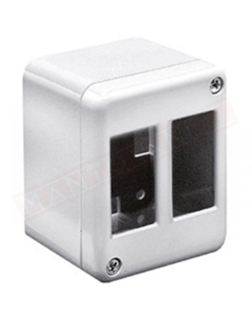 Feb Elettrica Laser scatoletta con 2 posti compatibile serie Magic 52x63x45p