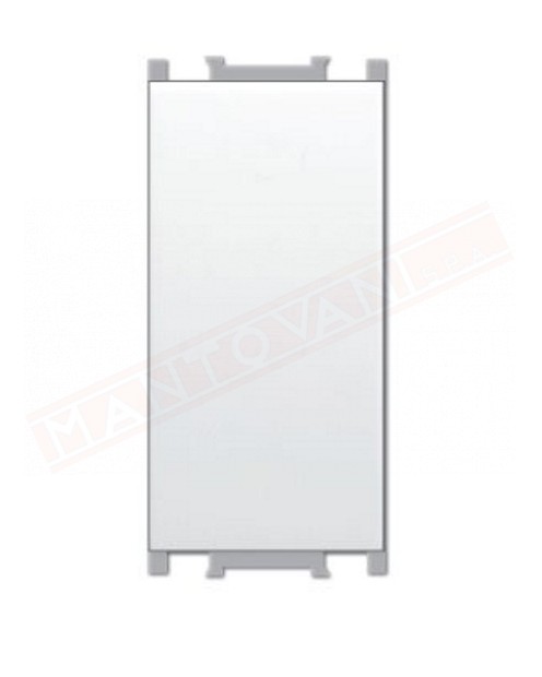 Feb Elettrica Flat bianco interruttore unipolare imq 16a p 29 mm compatibile con placche P.