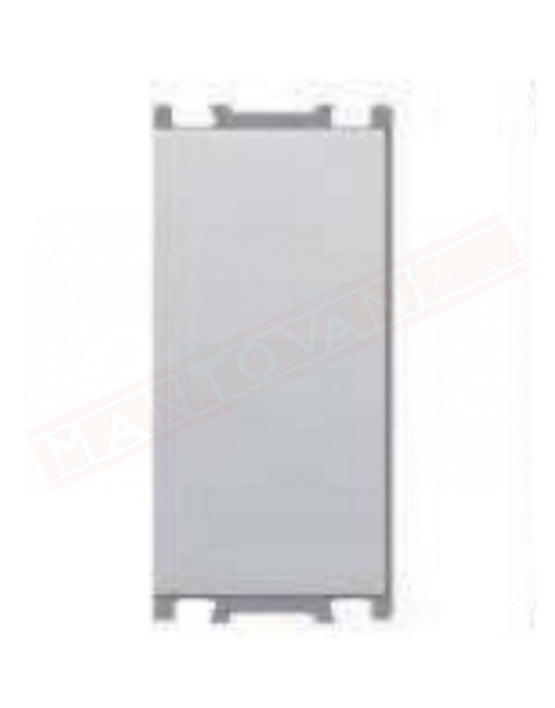 Feb Elettrica Flat grigio tech interruttore unipolare imq 16a p 29 mm compatibile con placche P. V.