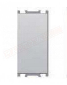 Feb Elettrica Flat grigio tech invertitore unipolare imq 16a p 29 mm compatibile con placche P. V.