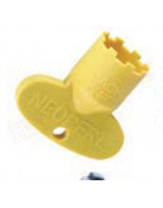 Neoperl chiavetta per Rompigetto cache' 16.5x1 in plastica gialla