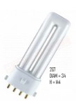 GENERAL ELECTRIC LAMPADINA BIAX-S-E 9W 827 4PIN LUCE CALDA 2700 K CLASSE ENERGETICA A