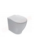 Globo vaso terra Bowl+ cm 55x38 bianco Sanitari bagno Ceramica Globo con smalto Bataform e Ceraslide